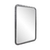 Howard Elliott Fordham Metal Framed Industrial Mirror with Rivet Details - 3 of 4