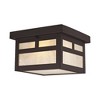 Livex Lighting Montclair Mission 1 - Light Flush Mount in  Bronze - 2 of 4
