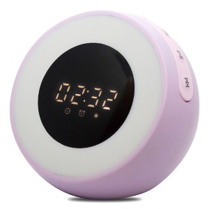 Link LED Wireless Speaker Alarm Clock With Built-in Air Purifier, Sound Machine & Lamp - 1 of 3