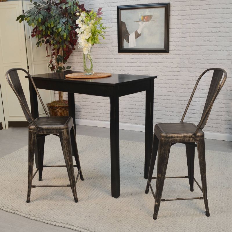 Set of 2 24" Sadie Counter Height Barstools - Carolina Chair & Table, 5 of 6