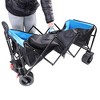 Folding Wagon Garden Shopping Beach Cart - 4 of 4