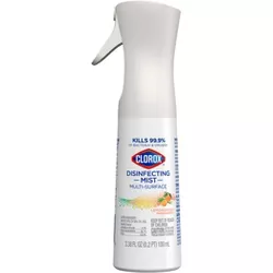 Clorox Disinfecting Mist - Ready-to-Use Lemongrass Mandarin - 3.38 fl oz