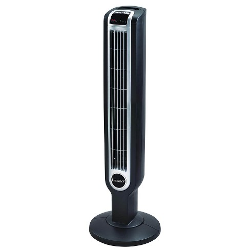 Basics Digital Oscillating 3 Speed Tower Fan with Remote