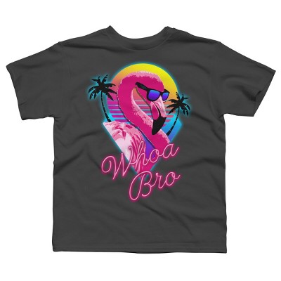 Boy's Design By Humans Whoa Bro By tararisingnc T-Shirt