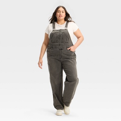Women's Relaxed Baggy Overalls - Wild Fable™