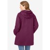 Woman Within Women's Plus Size High Pile Fleece-Lined Hooded Parka - image 3 of 4