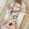 Sweet Jojo Designs Boy Baby Bodysuits - Set 6-12M Wild West Cowboy Multicolor 2pc - image 3 of 4