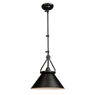 Artcraft Lighting Brydon 1 - Light Pendant in  Black