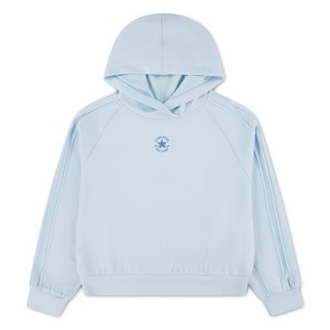 Converse® Girls' Pintuck Hoodie Sweatshirt : Target