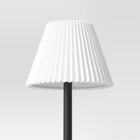 Small black and store white lamp shades