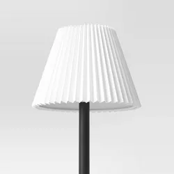 Small Pleated Lamp Shade White - Threshold™