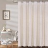 LunaLulinlk Linen Cotton Shower Curtain with Tassel - 2 of 4