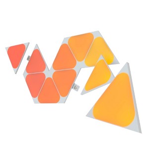 Nanoleaf 10pk Shapes Triangle Mini Expansion LED Light Kit - 1 of 4