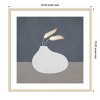 Amanti Art Modern Vessels III by Danhui Nai Wood Framed Wall Art Print - 4 of 4