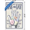 Trends International Palmistry Framed Wall Poster Prints - 3 of 4