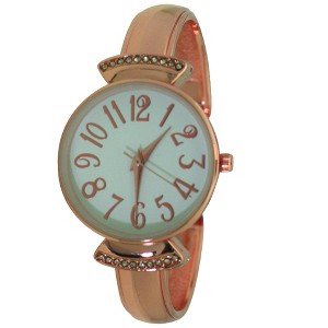 Olivia Pratt Every Day Large Numbers Dial Metal Bangle Watch - 1 of 4