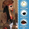4E's Novelty 3 pcs Pirate Set – Authentic Pirate Accessories for Men, Women, and Kids - 4 of 4