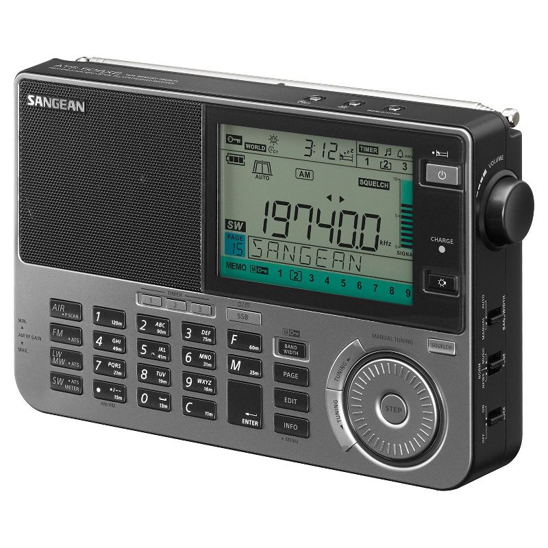 Sangean® ATS-909X Ultimate Multi-Band FM/SW/MW/LW/Air World Receiver Radio, 1 of 9