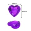 Unique Bargains Acrylic Flat Back Heart DIY Crafting Decor Jewelry Rhinestone 20 Pcs - 2 of 4