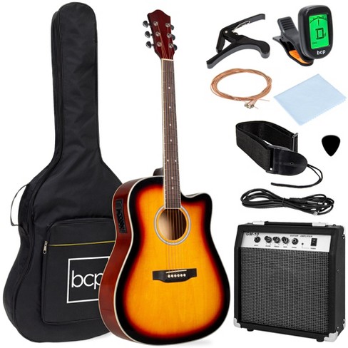 Best Choice Products Beginner Acoustic Electric Guitar Starter Set