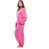 Just Love Womens One Animal Print Adult Bodysuit Hooded Pajamas - 2 of 4