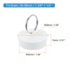 Unique Bargains Bathroom Kitchen Laundry Rubber Hanging Ring Sink Bathtub Drain Stoppers - 2 of 4