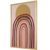 Here Comes The Sun - 18" X 24" - Pink/Gold - Framed Wall Art - WLA2000 - Safavieh - 3 of 4