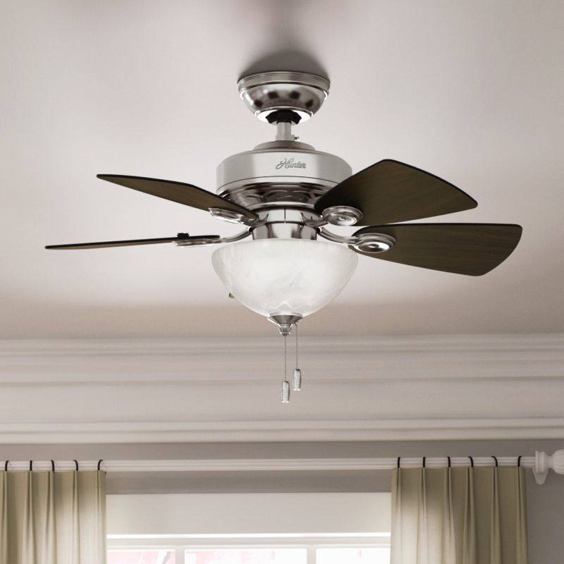 34" Watson Ceiling Fan with Light - Hunter Fan, 6 of 16