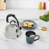 Mr. Coffee Coffield 1.8 Quart Stainless Steel Whistling Tea Kettle with Bakelite Handles - 2 of 4