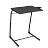 DOMETOUR Portable Computer Desk Black With Cup Holder Foldable - 2 of 4