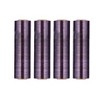 PSBM 4 Rolls Dark Purple 18" x 1000 Ft. 100 Gauge Cast Hand Pallet Stretch Wrap - 4 of 4