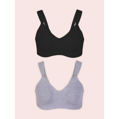 Leading Lady The Vivien - Sport Wireless Nursing Bra 2-Pack