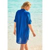 Swim 365 Women's Plus Size Button-Front Swim Cover Up - image 4 of 4