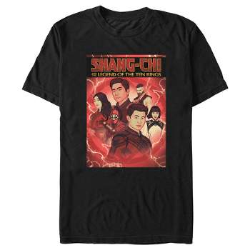 Men's Marvel Shang-Chi and the Legend of the Ten Rings Poster T-Shirt
