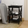VYNXARIA Small Side Table with Black MDF Legs - Versatile and Chic Accent Table for Any Room in Your Home - 2 of 4
