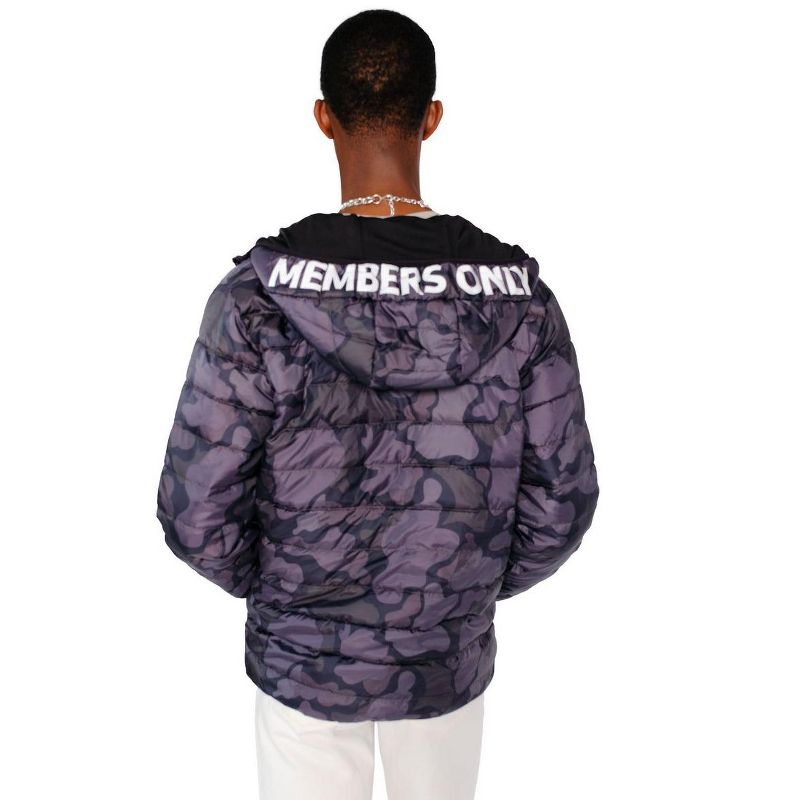 Members Only Men's Solid Packable Jacket, 4 of 7