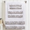 Charming Floral Accent Cotton Towel Set by Blue Nile Mills - 2 of 4