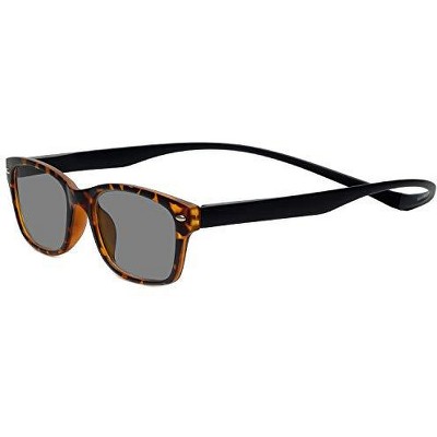 Magz Greenwich Magnetic Front Connecting Reading OR Blue Light Glasses OR Transition Photochromic in Rainbow Stripe Multi-Color Black