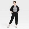 Women's Leisure Studio Mid-Rise Barrel Leg Sweatpants - Universal Thread™ - 3 of 3