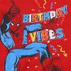Marvel Spider-Man Birthday Boys Short Sleeve T-Shirt for Toddler and Big Kids - Red - Size 4 - 3 of 3