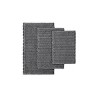100% Cotton Chenille Textile Solid Indoor Bath Rug, Woven Chain Stitch Design Quick Dry Bath Rug for Year Round Use - 4 of 4