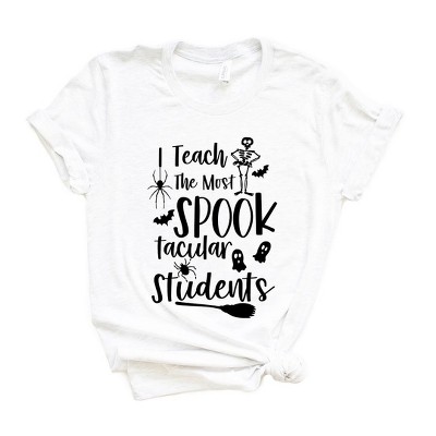 Simply Sage Market Women's I Teach The Most Spooktacular Students Short Sleeve Graphic Tee