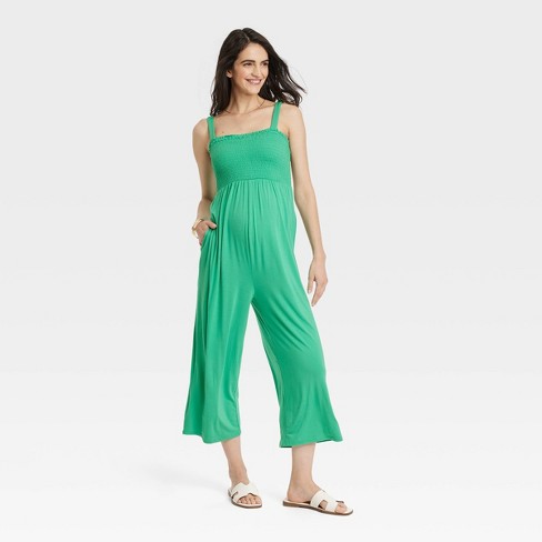 Sleeveless Long Unitard Maternity Jumpsuit - Isabel Maternity By