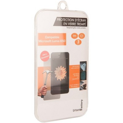 Urban Factory Screen Protector - Cellular Phone - Fingerprint Resistant, Scratch Protection - Tempered Glass