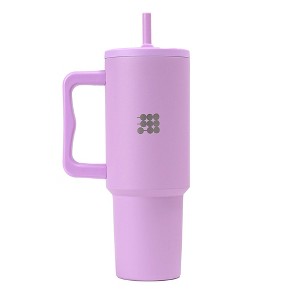 Cubitt Insulated Stainless Steel 40 oz Tumbler with Handle and Straw Lid, Cupholder friendly - 1 of 4