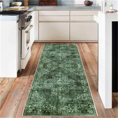 Fulvari Washable Rugs for Living Room Area Rug Soft Living Room Rug Carpet-Rugs for Bedroom Vintage Oriental Floral Dining Room Non Slip