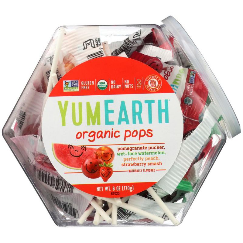 Yumearth Organic Pops Assorted Flavors - Case of 10/6 oz, 3 of 8