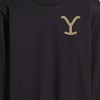Men's - Yellowstone - Y Brand Left Chest Long Sleeve Graphic T-Shirt - 2 of 4