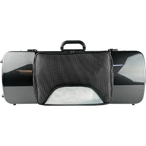 Bam 2202XL Hightech Large Adjustable Viola Case with Pocket Black Carbon - 1 of 4