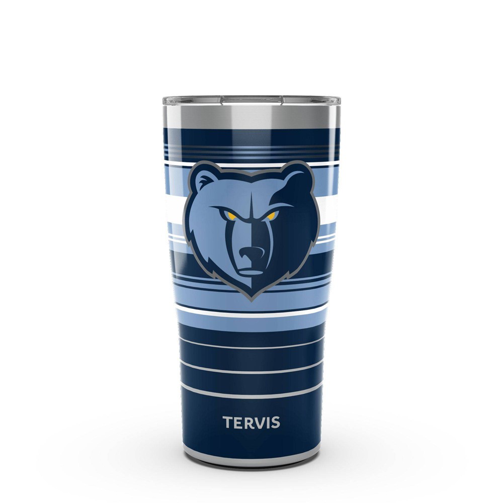 Photos - Glass NBA Memphis Grizzlies 20oz Hype Stripes Stainless Steel Tumbler